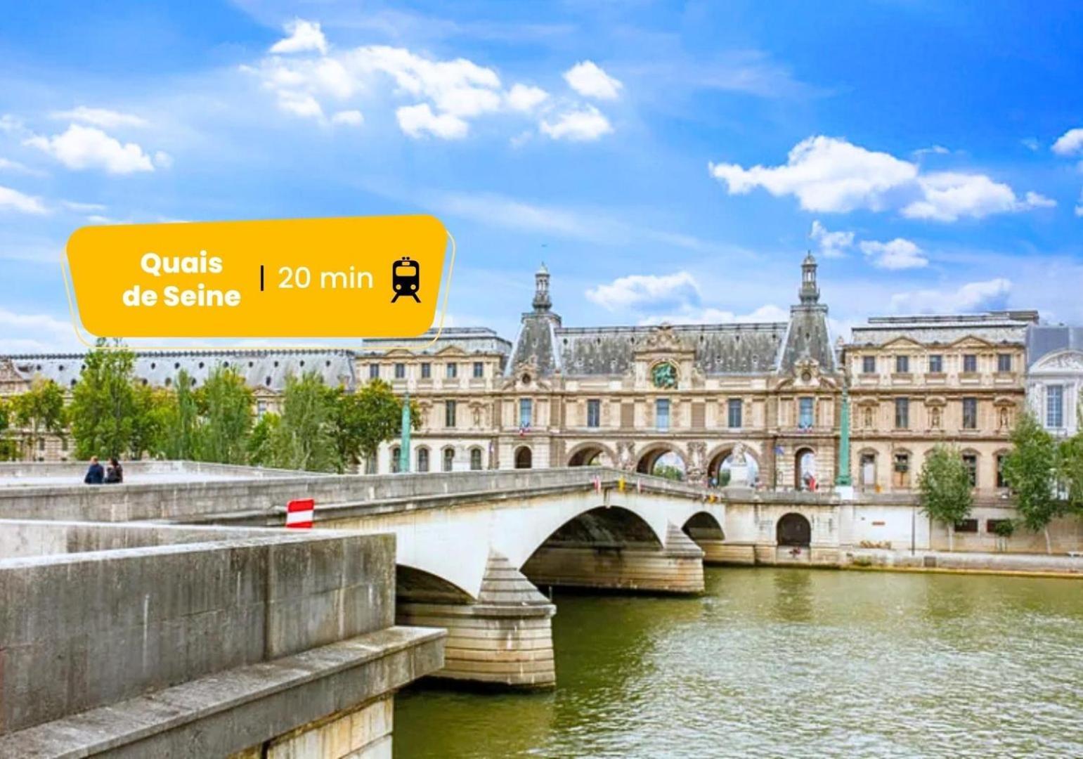 222 Suite Allenby - Superbe Appartement A Paris Bagian luar foto
